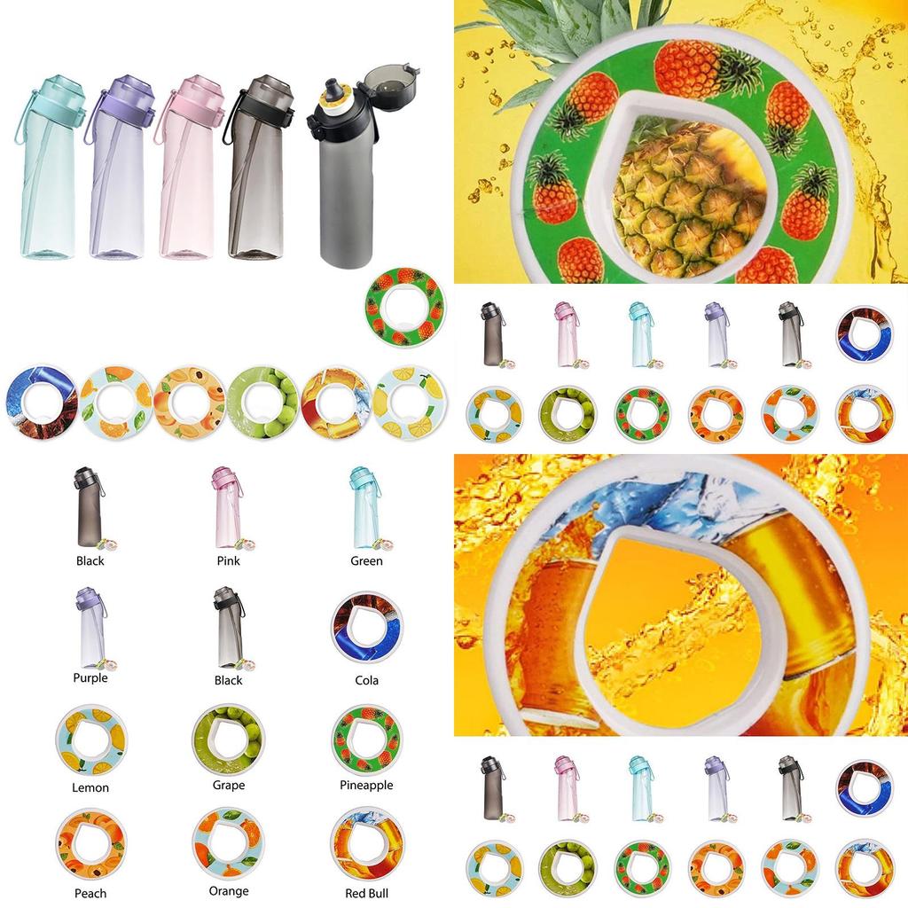 Tritan Water Bottle With Flavor Pod 650ml