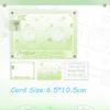 Floral Language Tape Series Acrylic Photo Frames for 3 Inch Anime Card Display Kpop Photocard Storage with Holder Wholesales New
