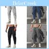 Pantaloni Sportivi Casual da Uomo con Tessuto Elastico per Corsa e Allenamento in Palestra