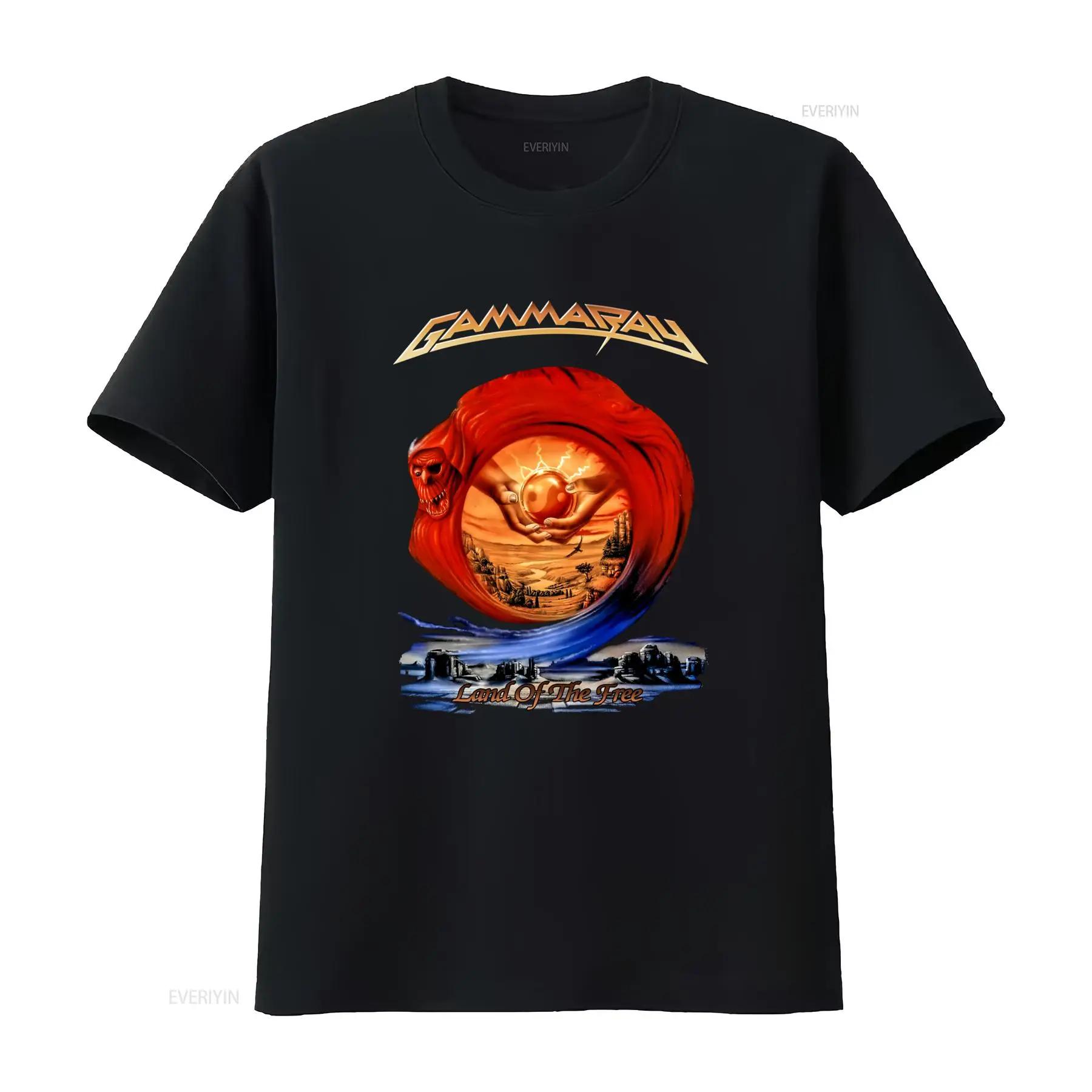 

New Limited Gamma Ray Land Of The Free Classic T Shirt for Men and Women Available In Sizes S To 5XL Vintage Washed Streetwear S разноцветный