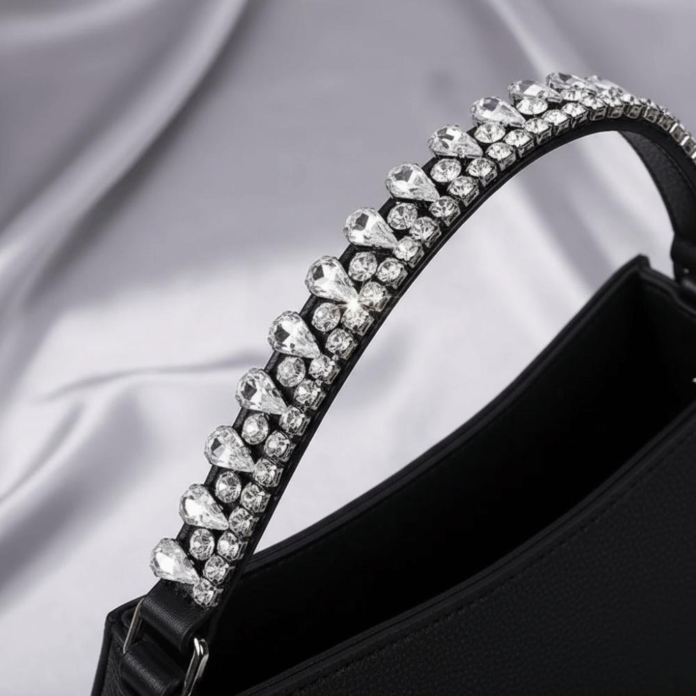 Multi-color Crystal Diamond Strips DIY Diamond Chain  Dress Skirt Clothing Accessories