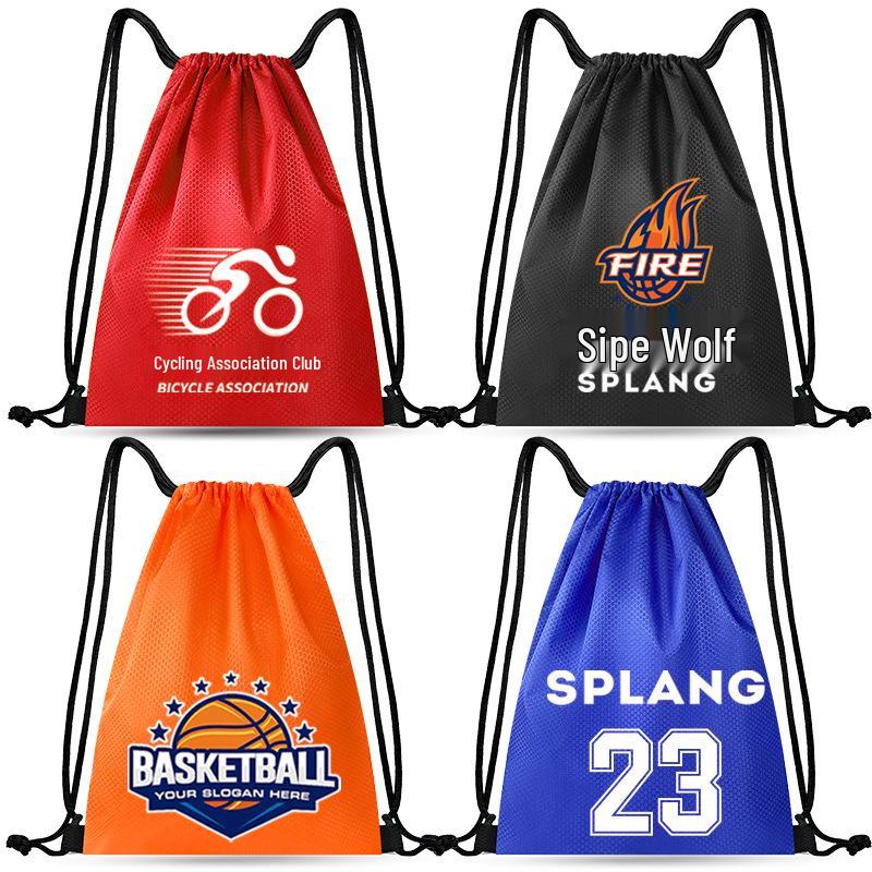 Versatile Sports Drawstring Backpack for Running, Marathons, Clubs, Schools, and Training