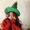 Non-woven Rain Silk Gift Cloth Home Christmas Hat Christmas Tree Hat Xmas Ornaments Christmas Decor