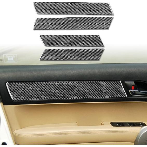 Carbon Fiber Center Console Car Gear Shift Panel Cover Carbon Fiber Sticker Car Interior Trim Compatible with Honda CR-V CRV 2007 2008 2009 2010 2011