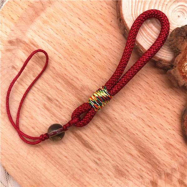 

hand-woven Short Hand Strap Anti-slip Phone Straps Cord Hand Rope Lanyard for keys USB MP3 hang Slings rope phone accessories