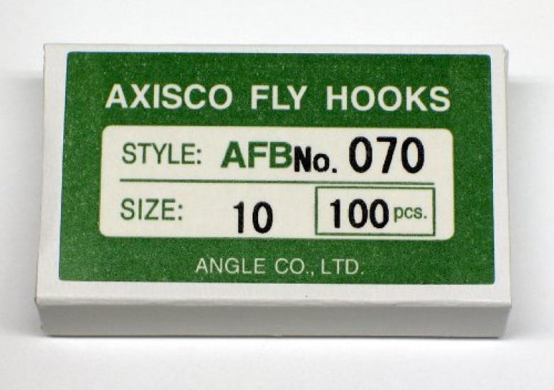 AXISCO Fly Hooks (100-Pack) AFB 070-#10 Fishing Hooks