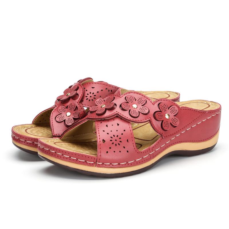 

Shoes for Women 36-43 Women Sandals Roman Style Women Shoes Open Toe Ladies Summer Beach Femme Platform Sandal Zapatos De Mujer 43 красный