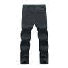 Men's Plus Velvet Thickened Softshell Pants - Windproof, Waterproof, Warm for Fall/Winter Outdoor Activities