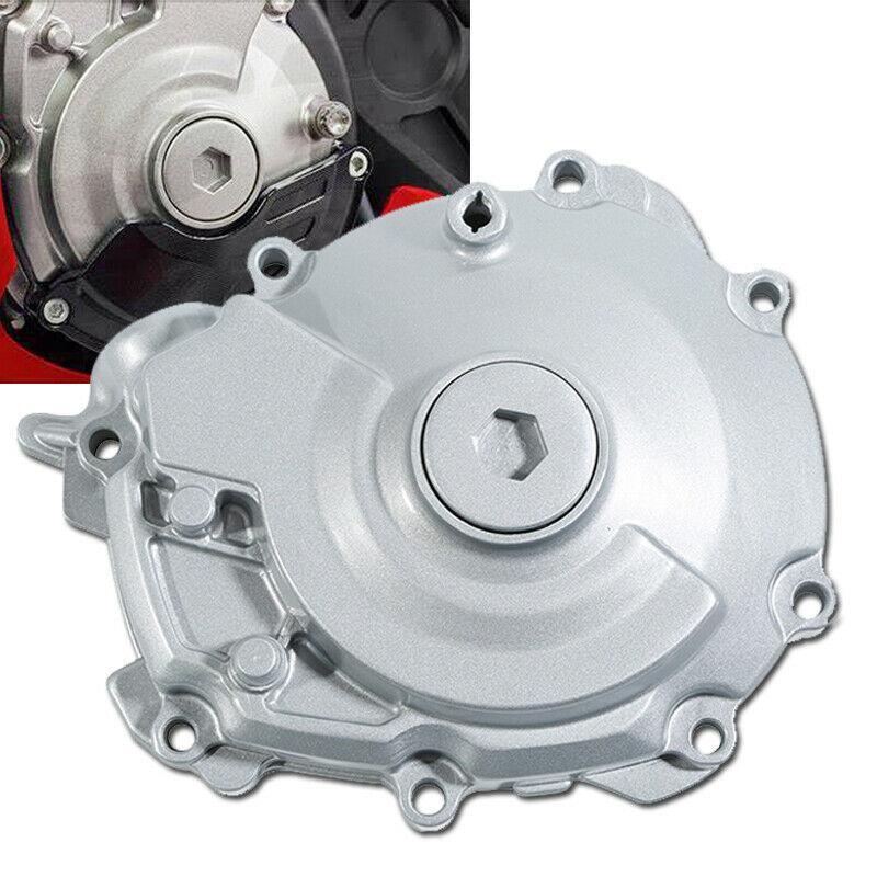 Motorcycle Engine Stator Crankcase Crank Case Cover For Yamaha YZF R1 2015-2024 R1S 2016-2018 Silver