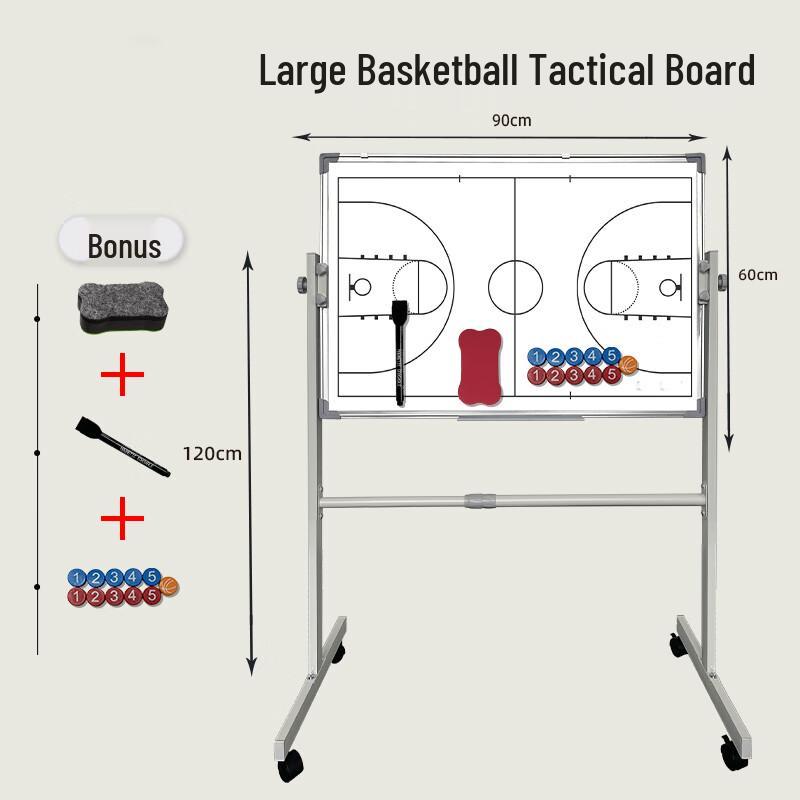 Basketball Tactic Board with Stand