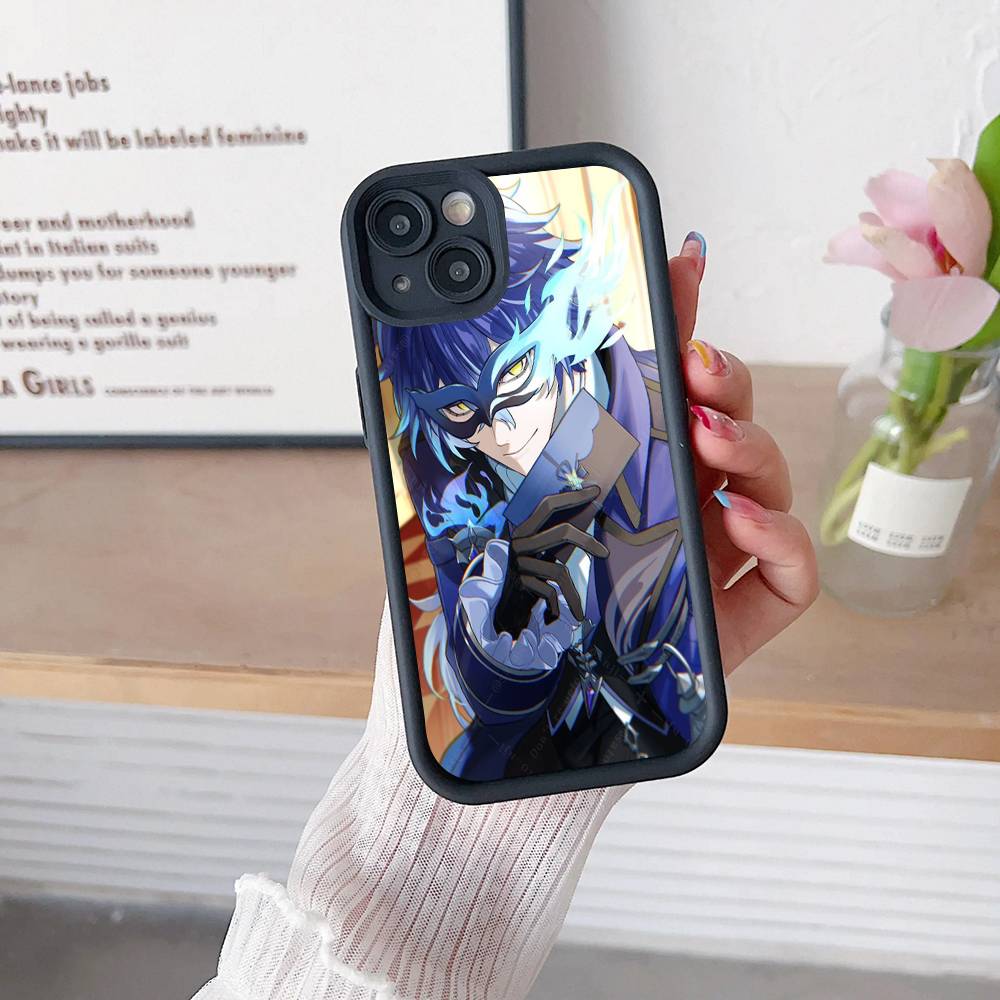 Genshin Impact Flins For IPhone 17 16 15 14 13 12 11 Pro Max Plus Phone Case Covers