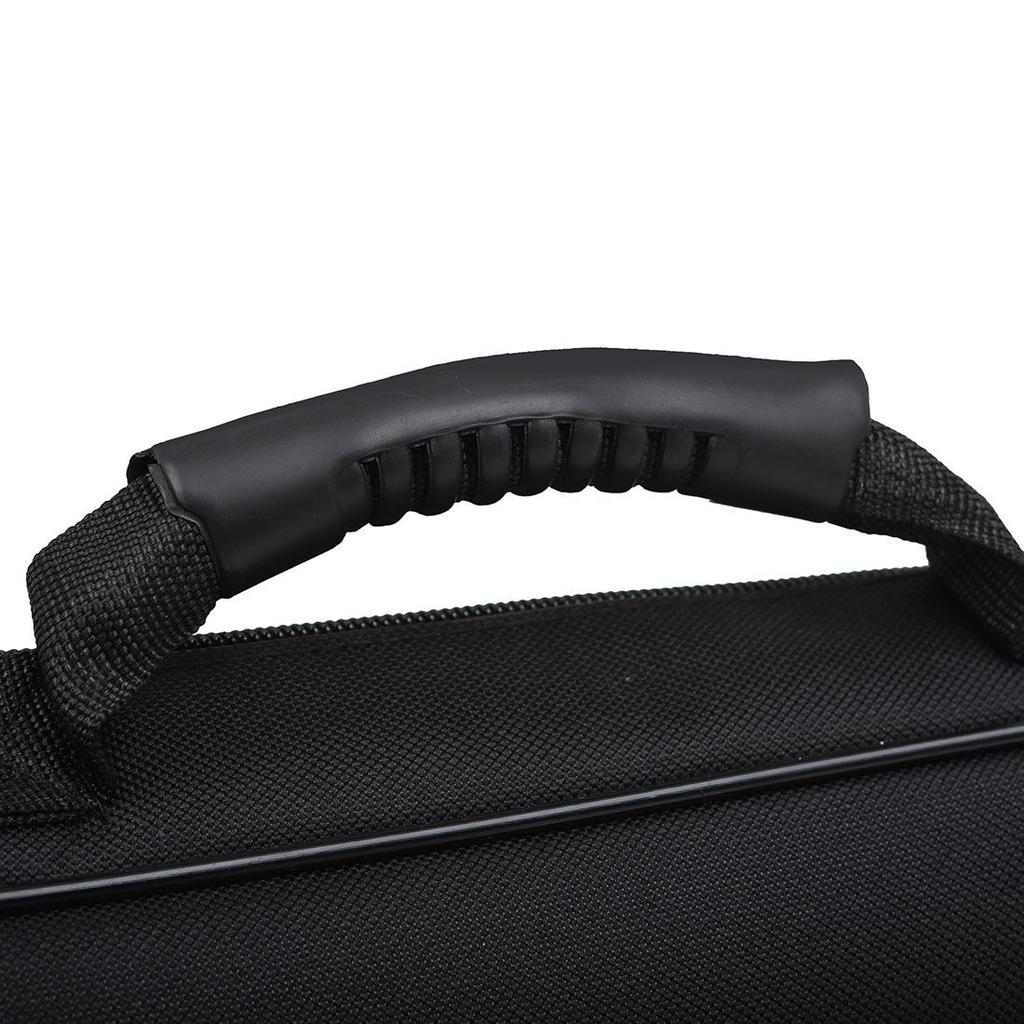 Black Double-Layer Oxford Cloth Oboe Bag - Portable Handheld & Shoulder Carrying Case