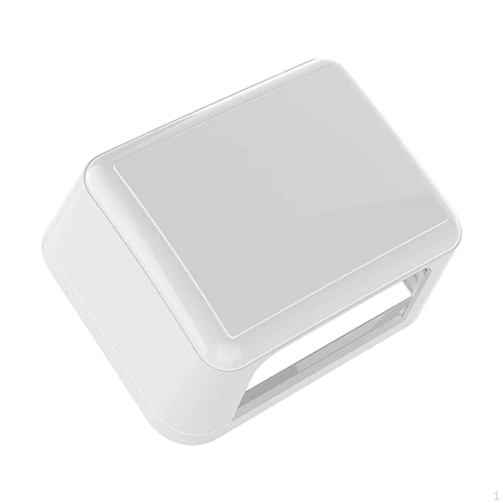 

Outlet Cover Plate Box Electrical Protection Waterproof PP Transparent Easy Install Suitable білий