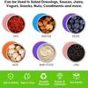 2.5Oz Condiment Containers with Lids, Stainless Steel Salad Sauce Dressing Container Cup - Kitchen Tools