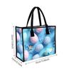 Cute Easter Egg Print Tote Bag Fashionable Reusable Portable Casual Shopping Handbag for Daily Use