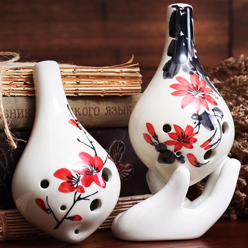 Anfänger 6-Loch Alt C Tonkeramik-Okarina - Schüler-Klassenzimmerinstrument