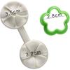 KALAIEN Cherry Blossom Silicone Fondant Cake Mold Flower Cake Design Moulds Chocolate Icing Candy Decorating Mould