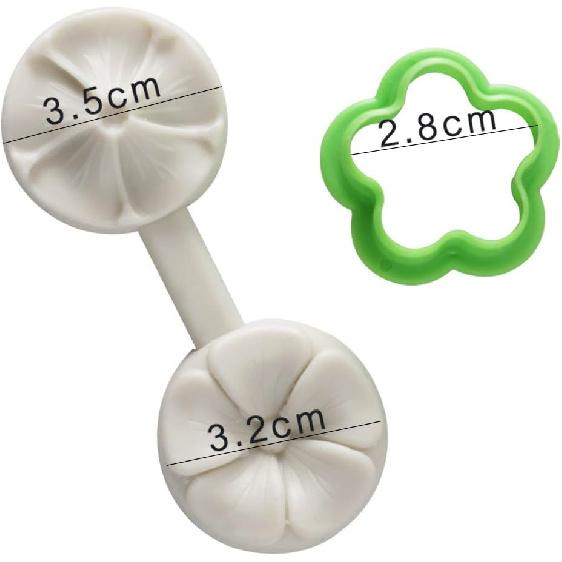 KALAIEN Cherry Blossom Silicone Fondant Cake Mold Flower Cake Design Moulds Chocolate Icing Candy Decorating Mould