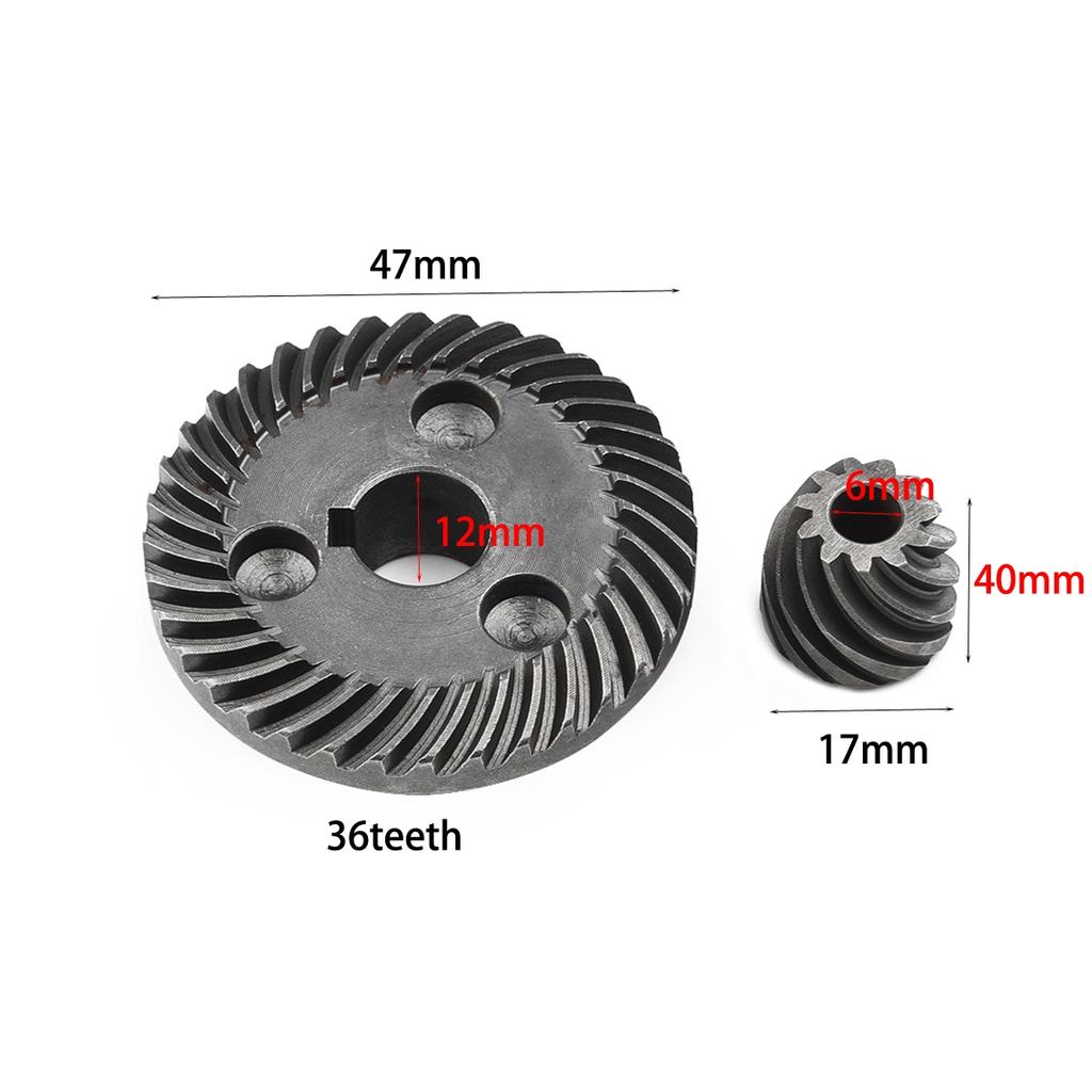 Spiral Bevel Gear Replacement Kit for Angle Grinder Reliable Performance