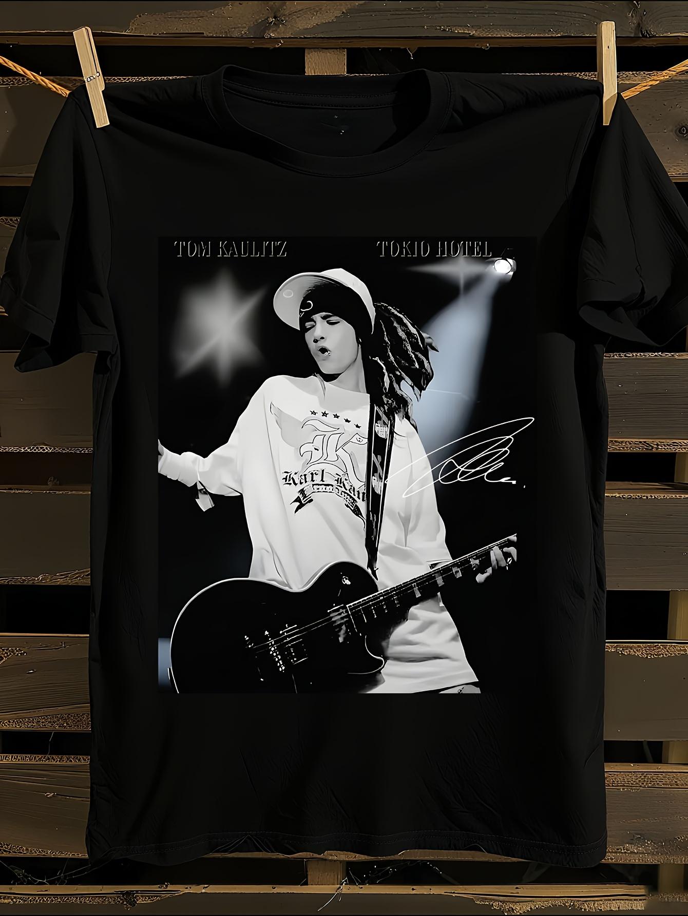 Tom Kaulitz Tokio Hotel Official Signature Graphic Tshirt XXXXL