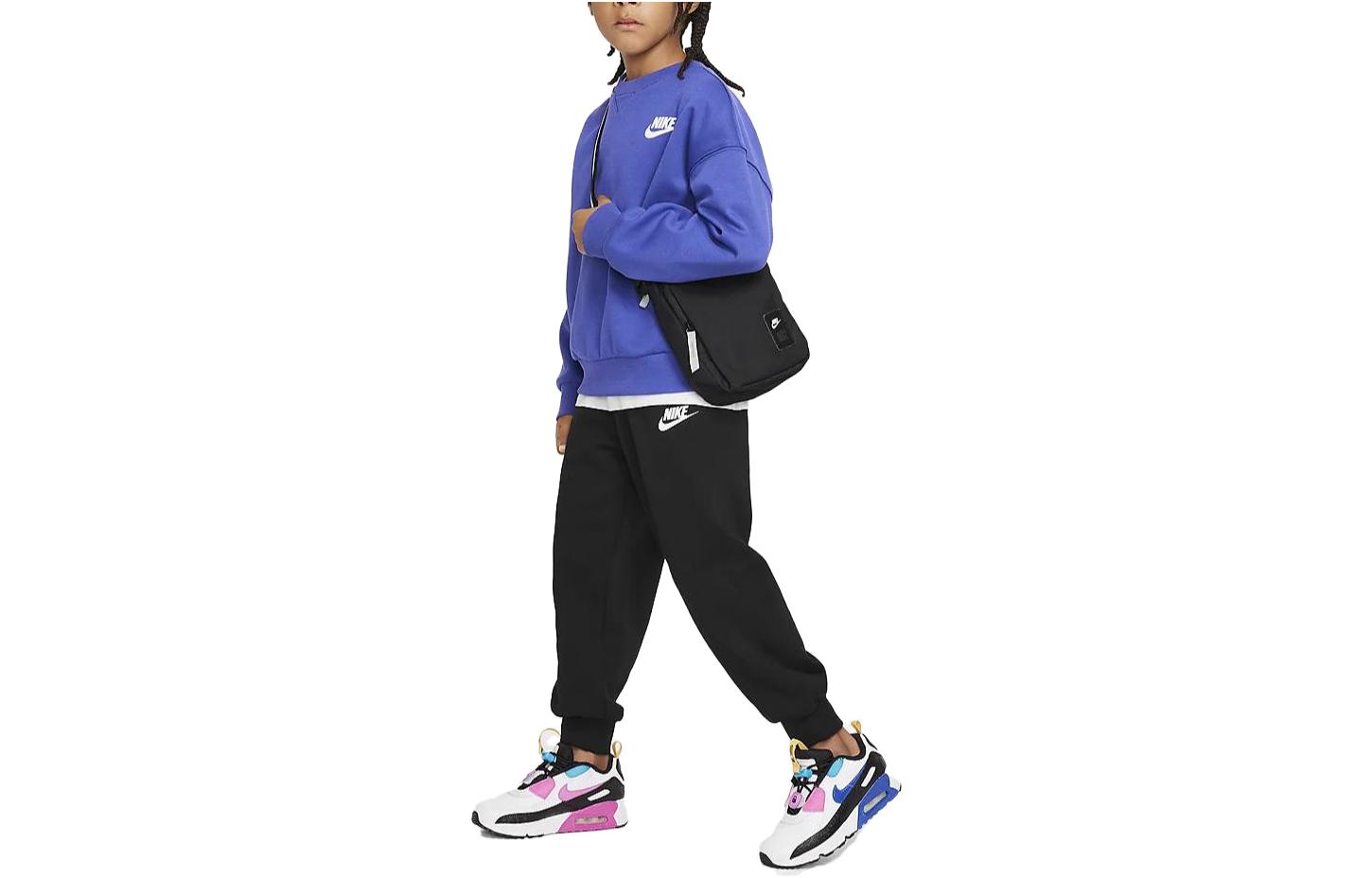 Nike Kids Casual Sportswear Crew Neck Moderate FZ1688-010 5