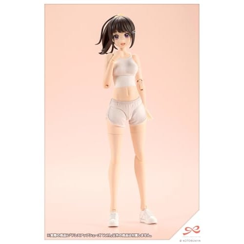 Kotobukiya (KOTOBUKIYA) Sosai Shojo Teien Dress-Up Shoes Vol.1, 1/10 Scale Plastic Model, Approximately 20mm Long