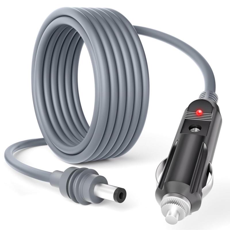 Fourth-Gen Direct Charge Car Charger with 12V Indicator Light - Cigarette Lighter Power Cable