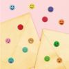 1500pcs-Roll Sticker Tape Yellow Small Expression Handbook Material Decorative Envelope Seal Sticker