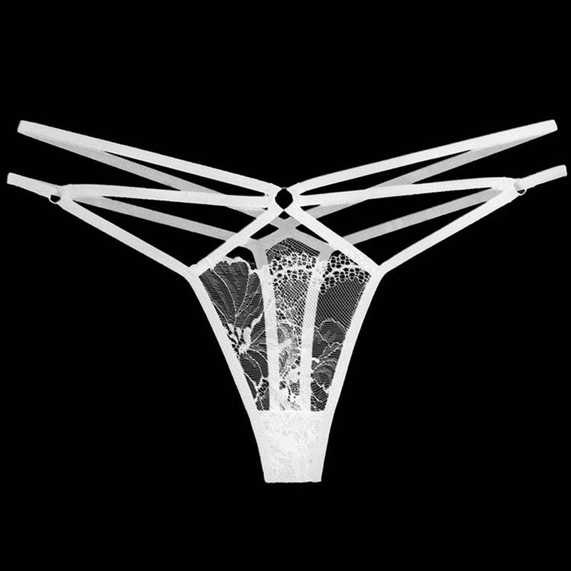 Sexy Lace Women Bandage Transparent Panties G-string Knickers Seamlessr Lingerie 117