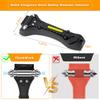 THINKWORK Car Window Breaker, Glass Breaker, Window Glass Breaker Seat Belt Cutter, 2 in