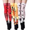 1 Pair Halloween Stockings Thigh High Long Stockings Over Knee Socks Bat Socks Cosplay Festival Stockings for Women Girl