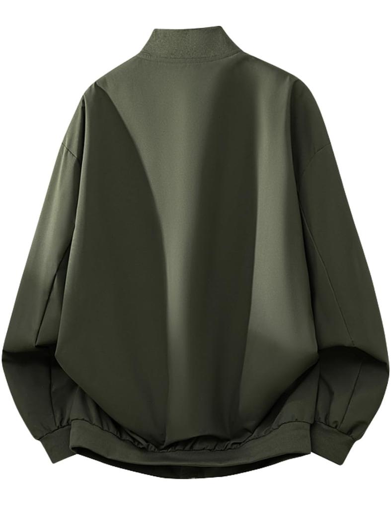 WINROMTICO Long Solid for Outdoor Mountain and and Winter Men's Jacket, Lightweight, Windproof, Sleeve, Color, Activities, Fishing, Climbing, Sports,