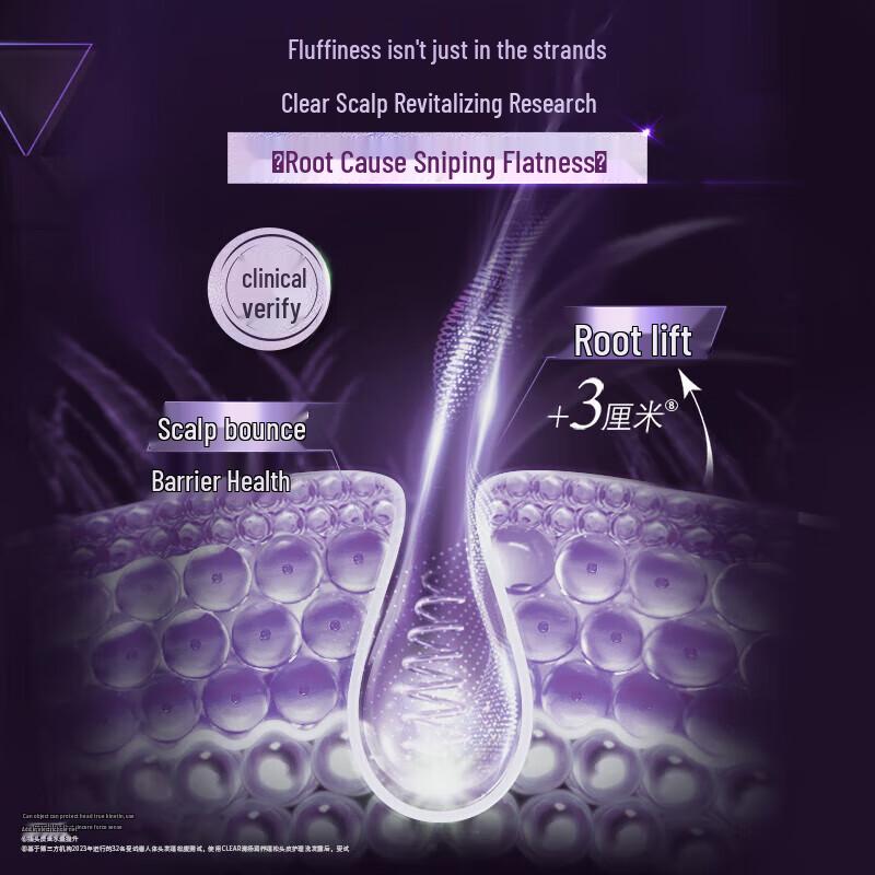 Clear Scalp Care Nourishing Volumizing Shampoo