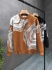 Herren Trendy Herbst/Winter Graffiti Jacquard Pullover - Slim Fit, Vielseitige Langarm Strickware