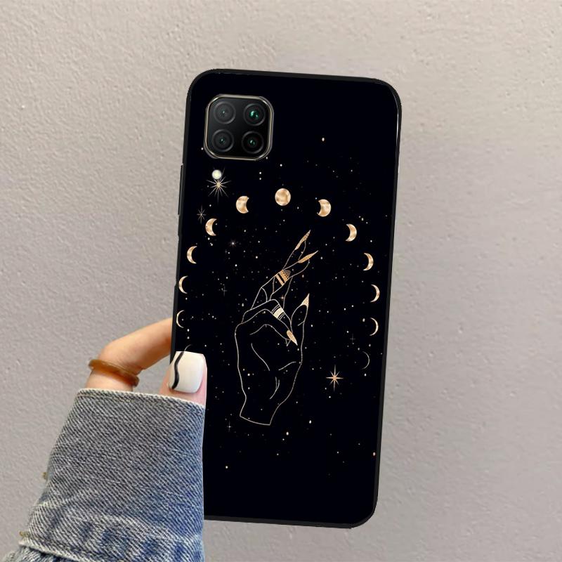 Fortune Telling Moon Stars Hands For Huawei Nova 10 9 SE 8i 11i 12i 12s Y60 Y61 Y70 Y90 Y72 Y73 Y91 P60 Pro P40 P30 Lite Case
