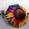1pc Sunflower Bloom Automatic Folding Umbrella - 8-Rib Compact Travel Umbrella Durable & Portable for Outdoor Use, Perfect Gift for Birthdays069