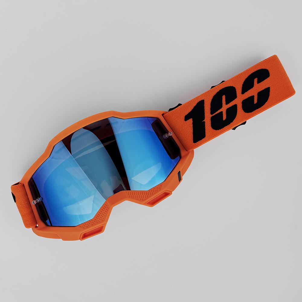 100 MX Motorcycle Motocross Goggles/Glasses: Windproof, Impact-Resistant & HD Vision for MTB, ATV & Off-Road Riding