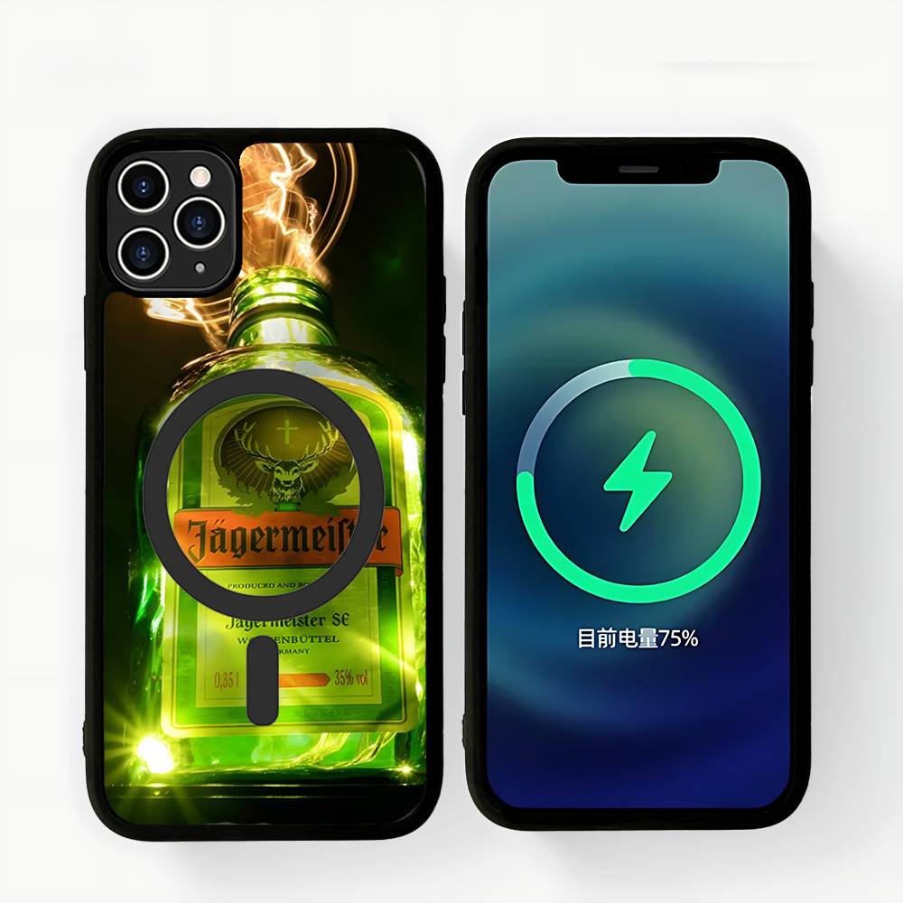 Hot J-Jagermeisters For Magsafe Magnetic Wireless For IPhone 17 Pro Max 15 Plus 14 13 12 11 16 Pro Phone Case