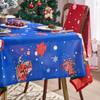 American Tablecloth Christmas Theme Tablecloth Christmas Bell Tablecloth Holiday Decoration