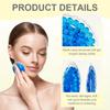3Pcs Reusable Gel Ice Packs – 2 Round + 1 Square, Soft Flexible Cooling for Face Body Limbs, Portable Travel Gym Home Essential