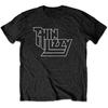 Thin Lizzy - Logo - Schwarzes T-Shirt