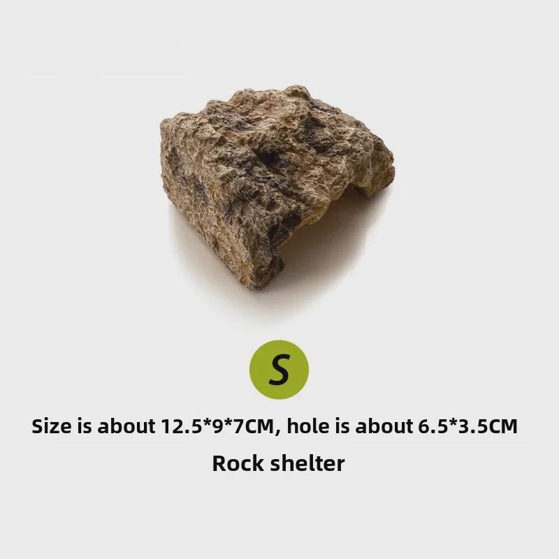 

Убежище в скальной пещере для рептилий, для скалолазания, разведения и ландшафтного дизайна — идеально подходит для гекконов, ящериц, черепах и рогатых лягушек