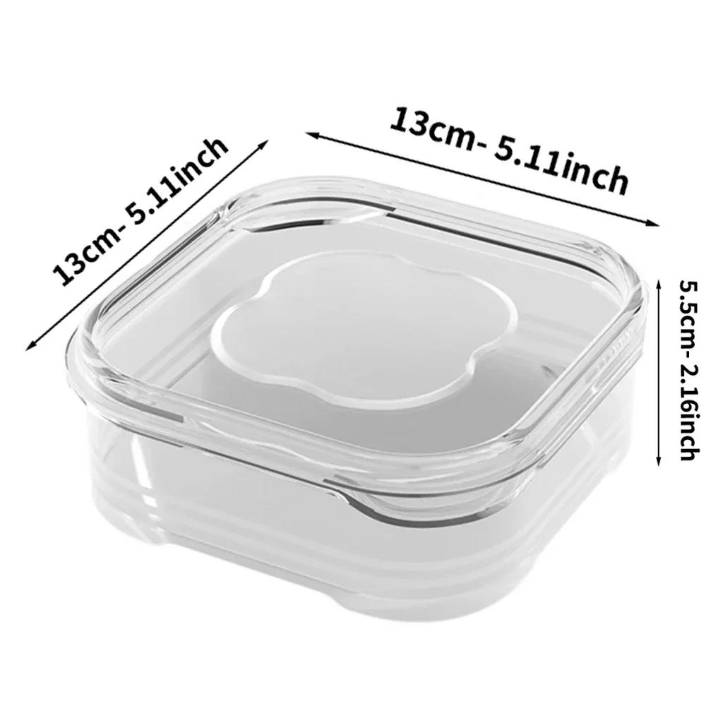 Frozen Meat Preservation Box Refrigerator Food Retain Freshness Transparent Storage Jar Home Kitchen Vegetable Storage Organizer