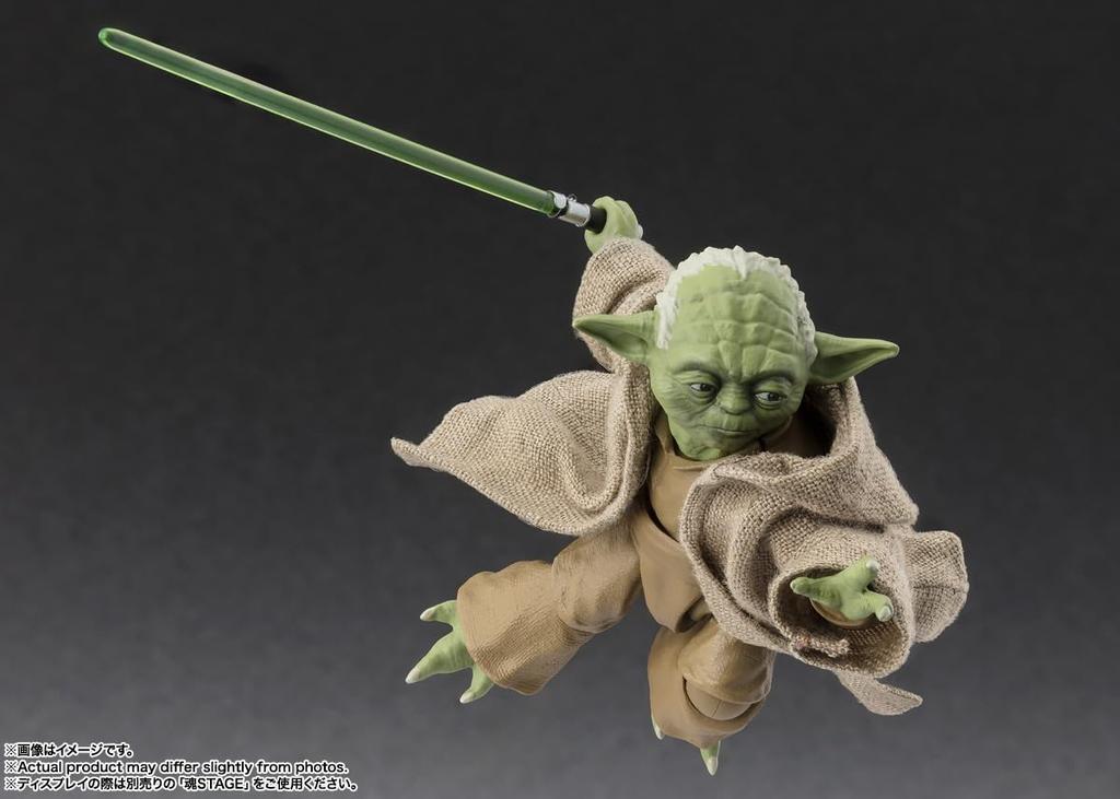 TAMASHII NATIONS Star Wars Episode Revenge of the Sith Yoda Revenge of the Approximately 70mm PVC ABS Fabric Painted Movable Figure S.H.Figuarts III