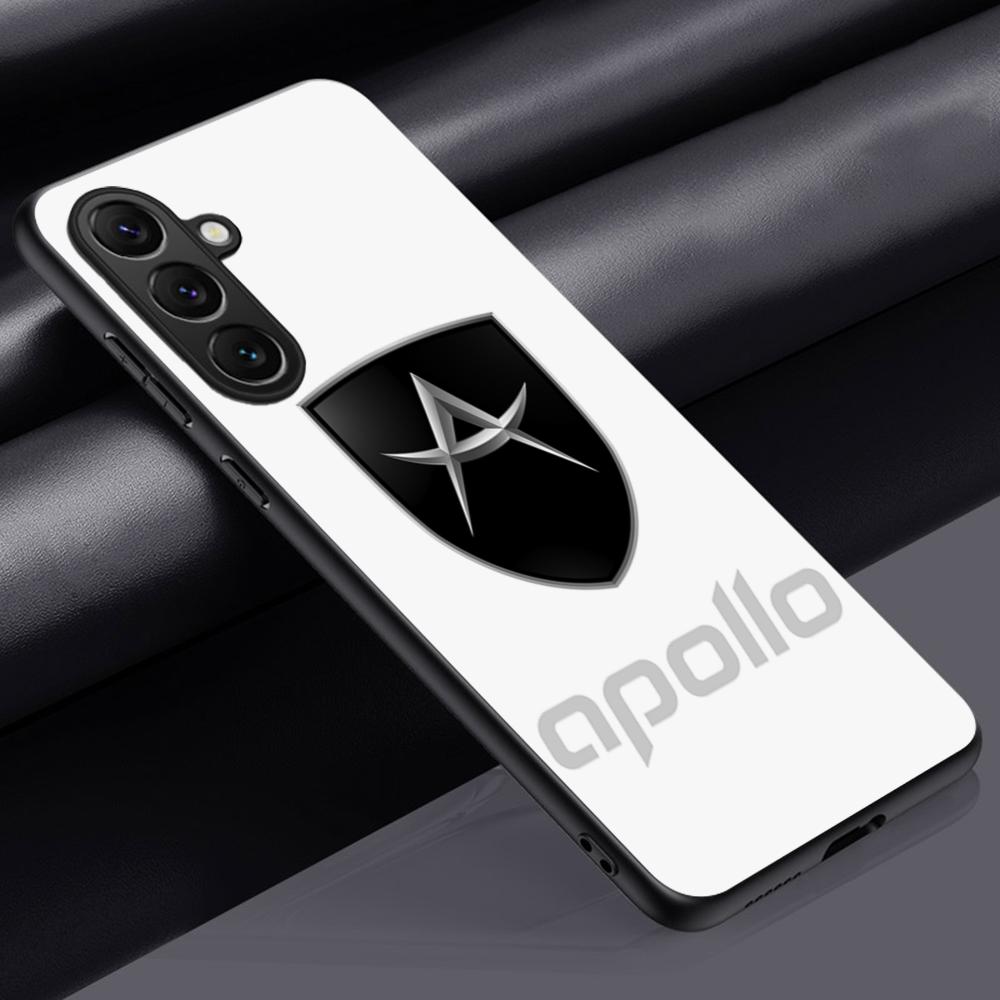 Apollo IE Automobil Cool Sports Car Phone Case For Samsung Galaxy S26 S25 S24 S23 S22 S21 Plus Ultra Note20 Soft Black