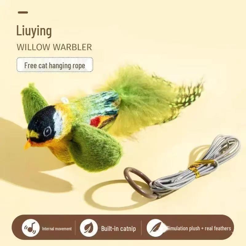Interactive Chirping Bird Cat Toy