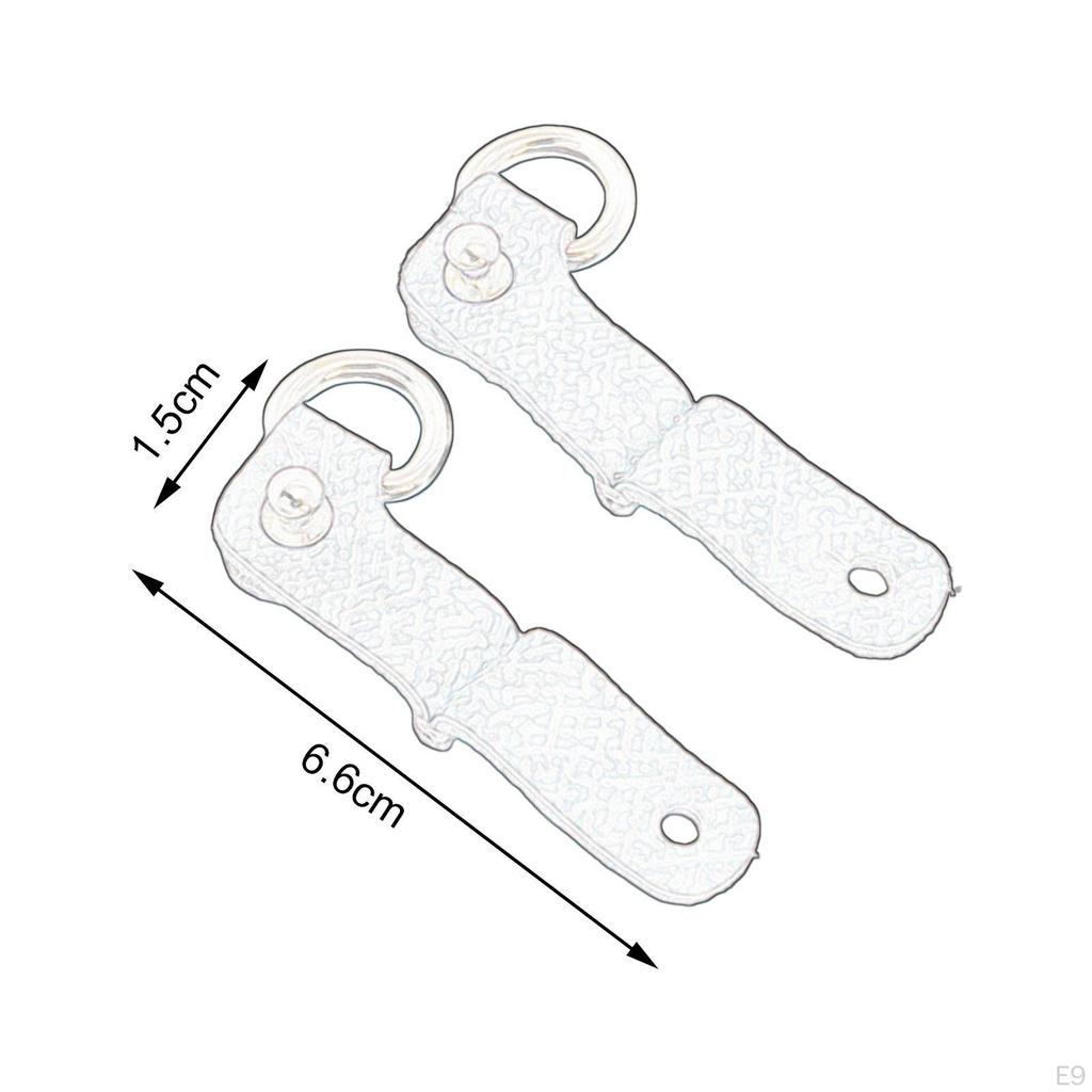 2 Pieces of Pockets Transform Belt, Punch-, Shoulder Strap Buckles, Pocket Accessories, Universal