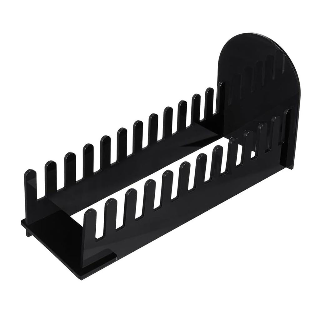 1/2/3 Stück 12-stufiger Präsentationsständer für Grußkarten, Acryl, Postkartenstand, Kunst-Präsentationsständer, Lesezeichen-Aufbewahrungshalter für Verkaufstheke, Schreibtisch, Tischplatte