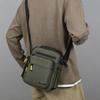 Bolsa Transversal Masculina Oxford Bolsas de Ombro Único Armazenamento de Grande Capacidade Moda Múltiplos Bolsos Bolsa Transversal para Viagem de Negócios Mochila Diária