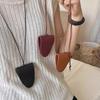 Portable Hanging Neck Glasses Storage Bag Pendant PU Leather Travel Sunglasses Magnetic Bag Accessories for Men and Women